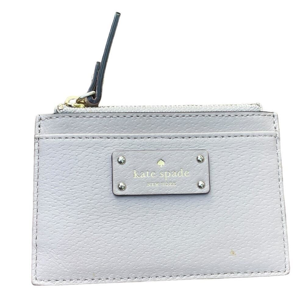 Kate Spade New York Adi Grove Street Leather Zip-Top Card Holder Wallet